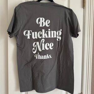 Nasty Gal Charcoal Statement Tee